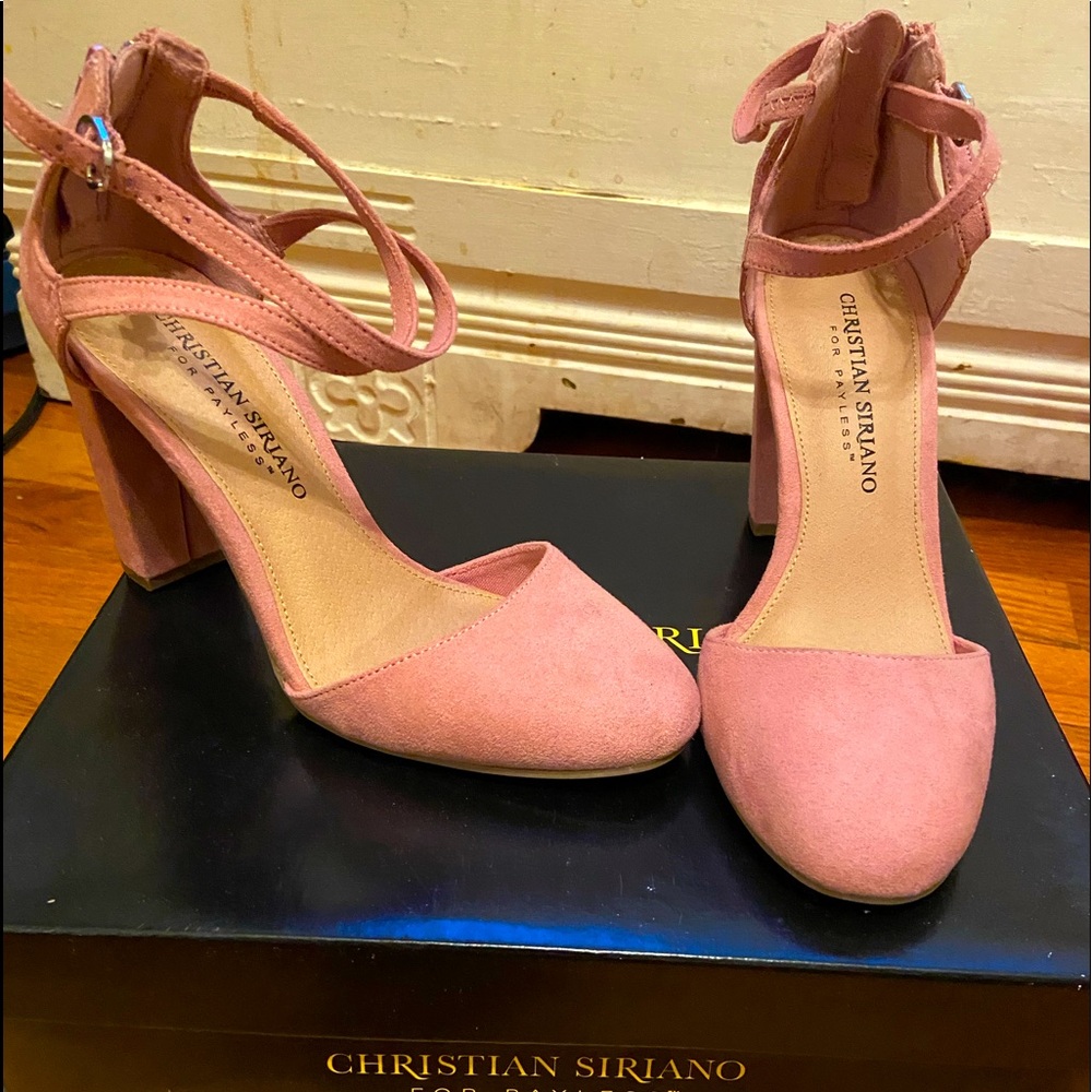 Cute ankle strap heels